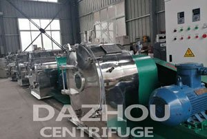 臥式螺旋過濾篩網(wǎng)離心機只適合達到分離要求的物料